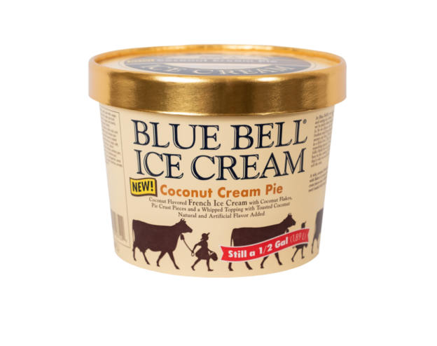 blue bell coconut cream pie