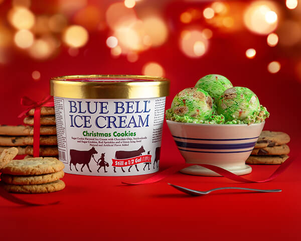 Christmas Cookies  Blue Bell Ice Cream
