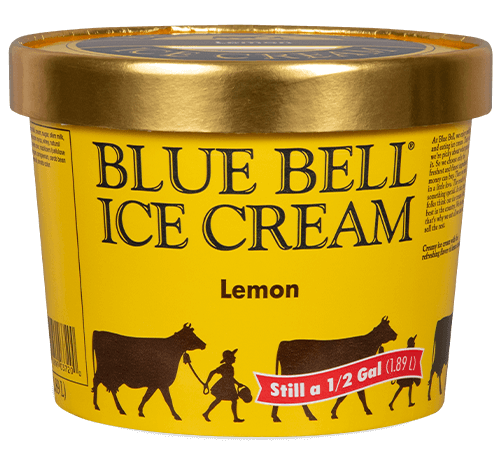 Lemon  Blue Bell Ice Cream
