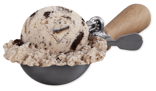 Scoop of Cookies 'n Cream Cheesecake Ice Cream